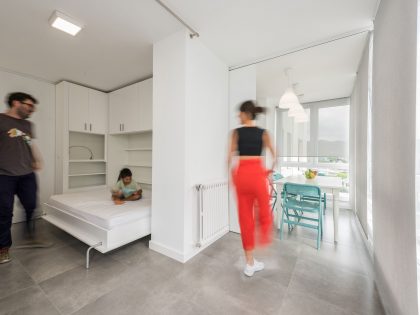 A Small Contemporary Home with Rotating Walls in Salinas, Spain by PKMN Architectures (17)