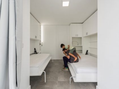 A Small Contemporary Home with Rotating Walls in Salinas, Spain by PKMN Architectures (19)