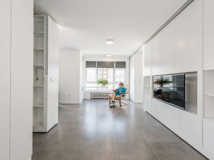 A Small Contemporary Home with Rotating Walls in Salinas, Spain by PKMN Architectures (6)