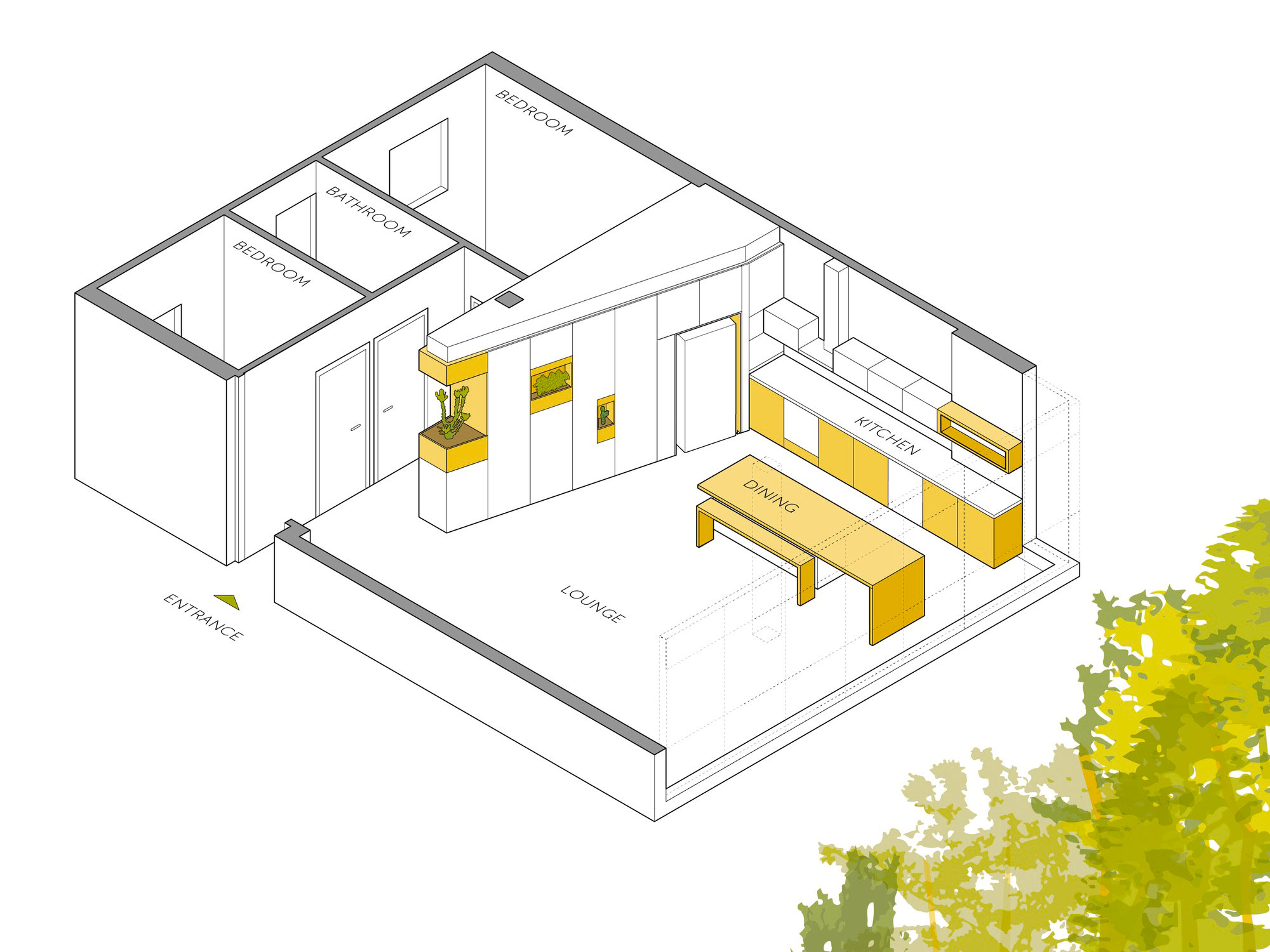 A Small and Cozy Scandinavian Apartment with a Modern Twist in Ramat Gan by Itai Palti (12)