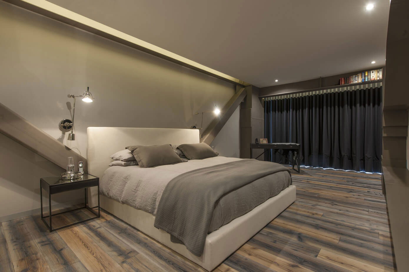 A Sober and Elegant Apartment with Industrial and Warm Elements in Interlomas, Mexico City by Kababie Arquitectos (8)