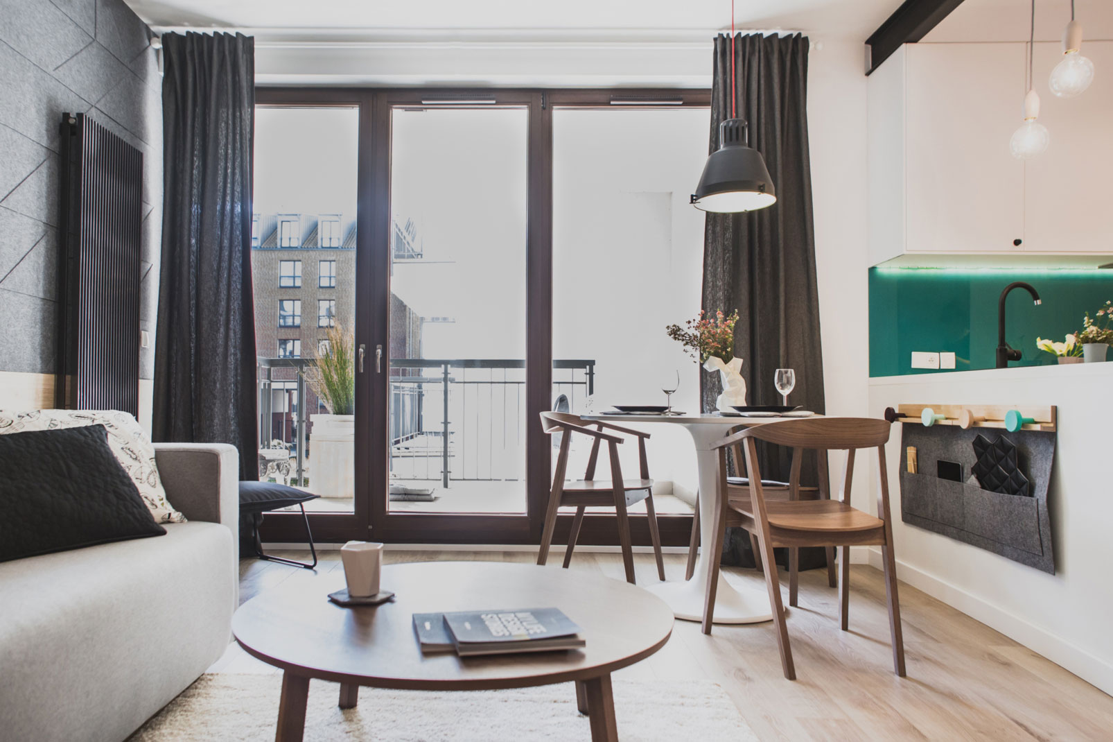 A Sophisticated Contemporary Apartment with Warm and Scandinavian Vibe in Gdansk, Poland by Raca Architekci (11)