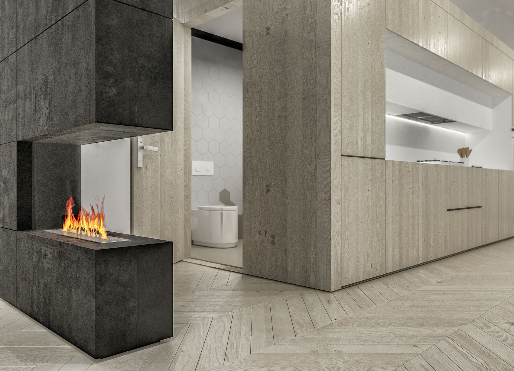 A Sophisticated Contemporary Home with Bright Interiors in Trondheim, Norway by KKDESIGN (12)