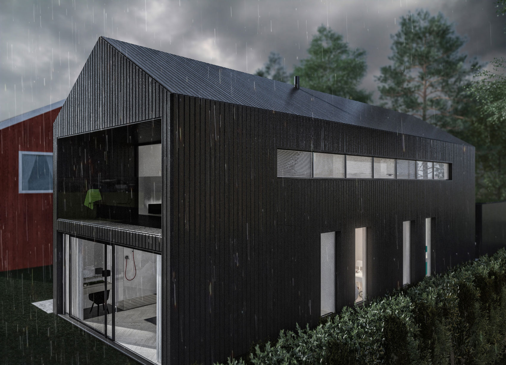 A Sophisticated Contemporary Home with Bright Interiors in Trondheim, Norway by KKDESIGN (4)