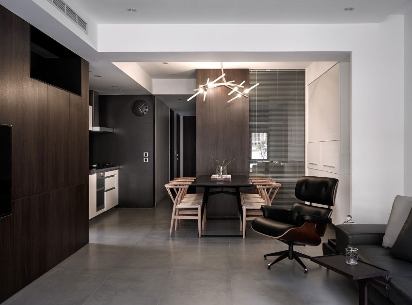 A Sophisticated Contemporary Home with Cozy and Warm Color Palette in Taichung by Z-AXIS DESIGN (1)