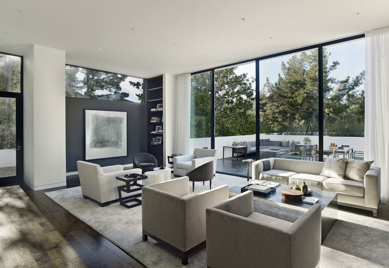 A Sophisticated Family Home with Rich and Warm Color Palette in Hillsborough by Mak Studio (8)