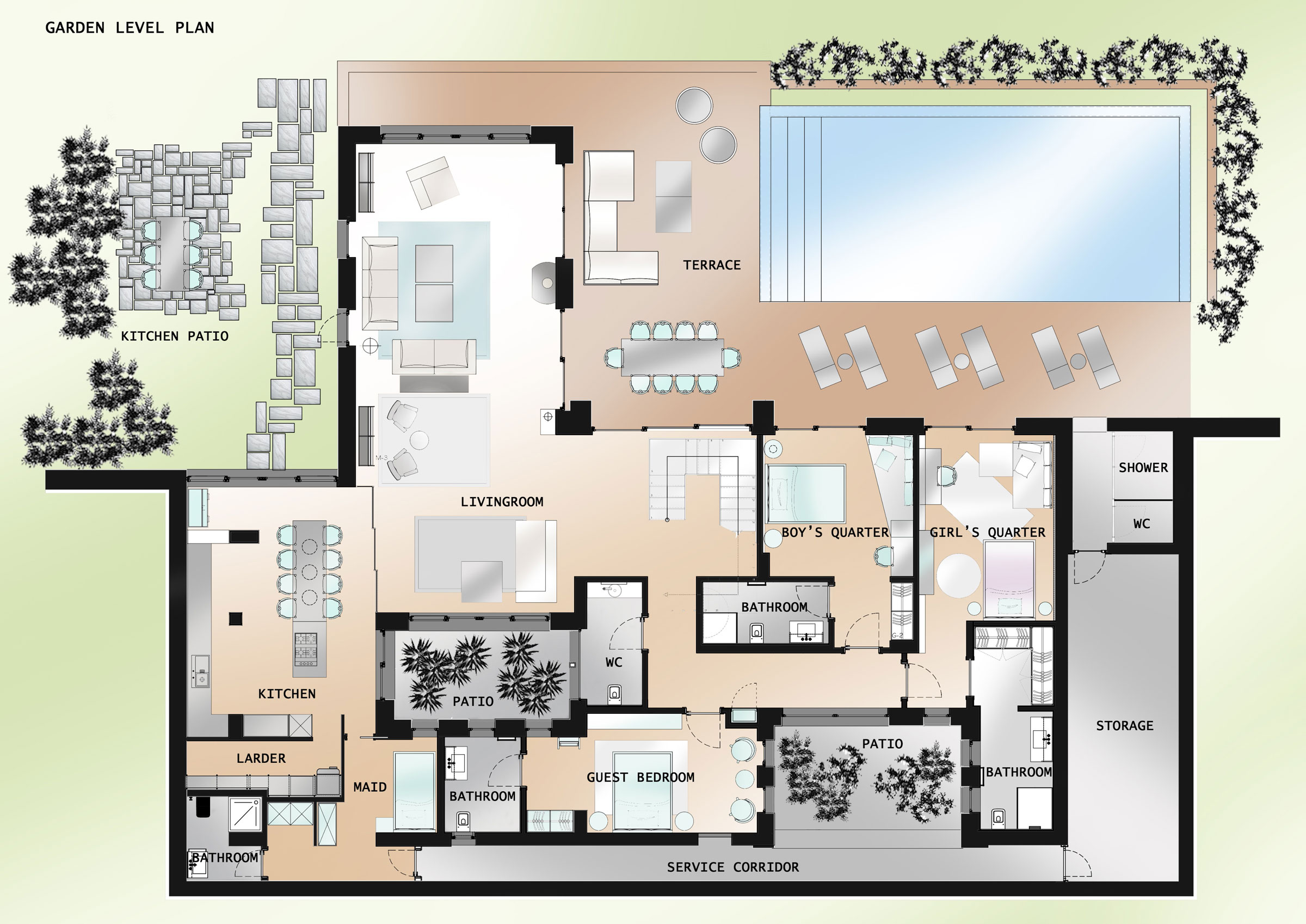 A Sophisticated Yet Comfortable Modern Home in Golkoy, Turkey by Ofist (27)