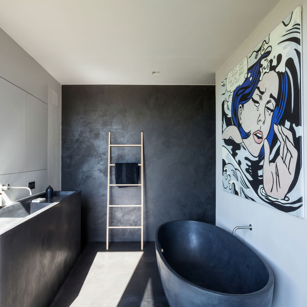 A Spacious Contemporary Home Finished with Concrete, Metal Mesh and Glass in Knokke by Govaert & Vanhoutte Architects (16)