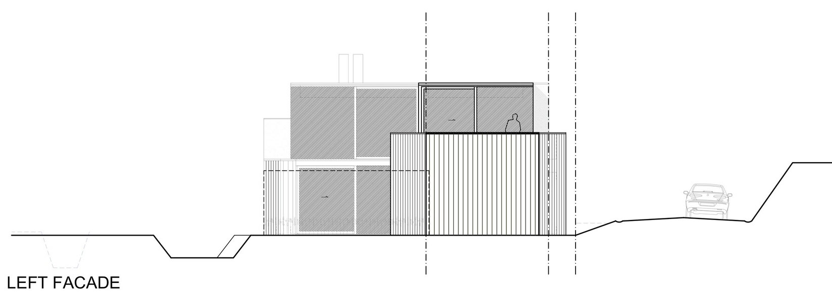 A Spacious Contemporary Home Finished with Concrete, Metal Mesh and Glass in Knokke by Govaert & Vanhoutte Architects (29)