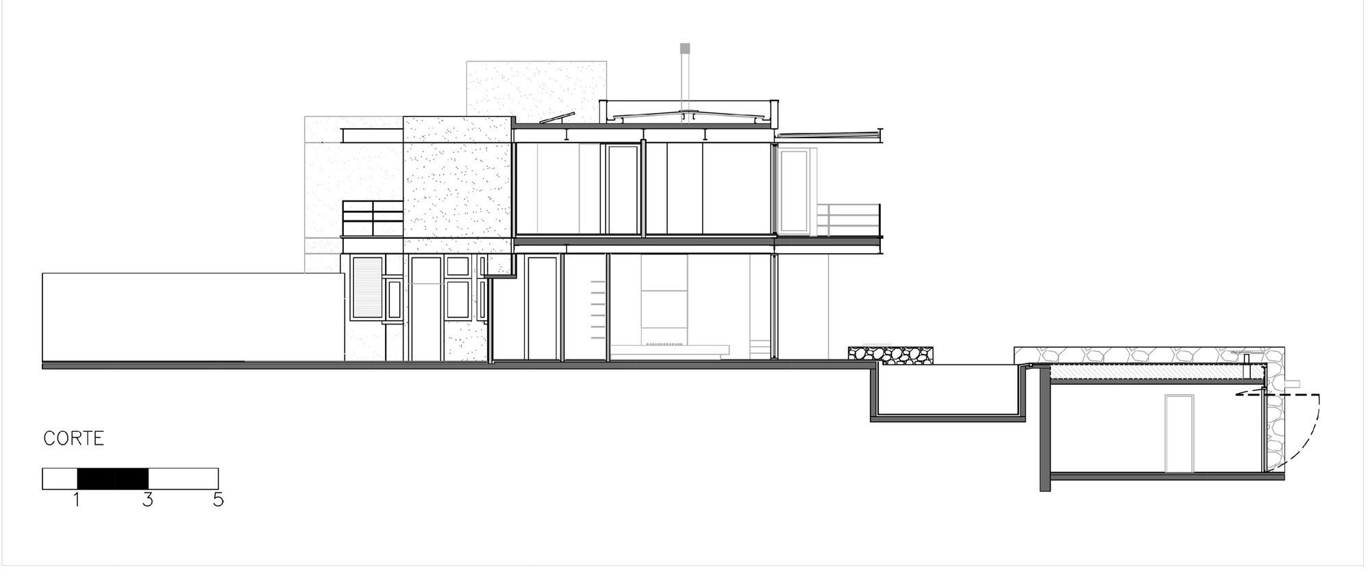 A Spacious Contemporary Home with Elegant Landscaping in Boaçava, Brazil by Vasco Lopes Arquitetura (17)
