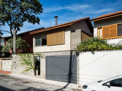 A Spacious Contemporary Home with an Exposed Concrete Box in São Paulo, Brazil