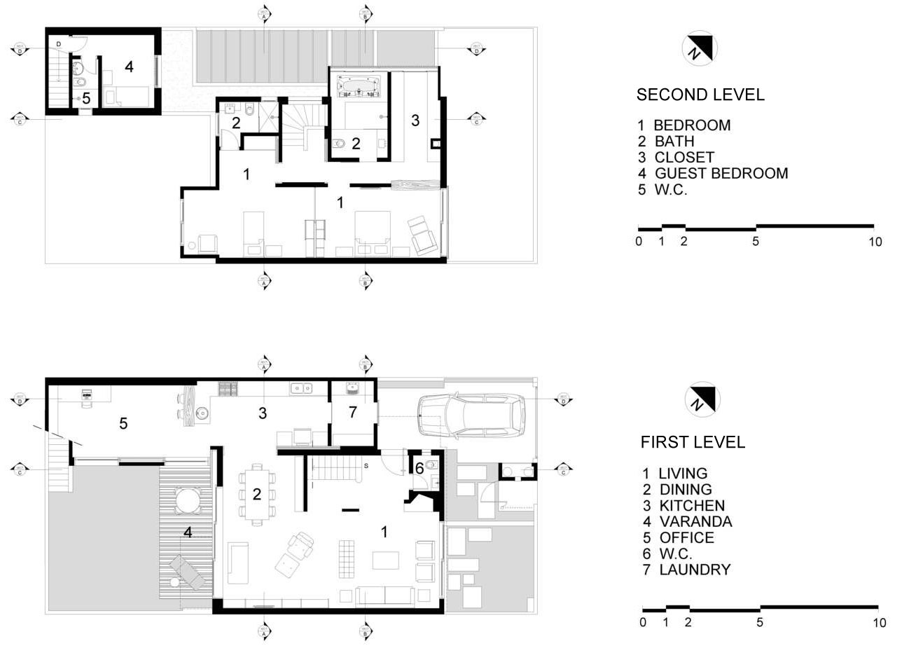 A Spacious Contemporary Home with an Exposed Concrete Box in São Paulo, Brazil by Rocco Arquitetos (11)