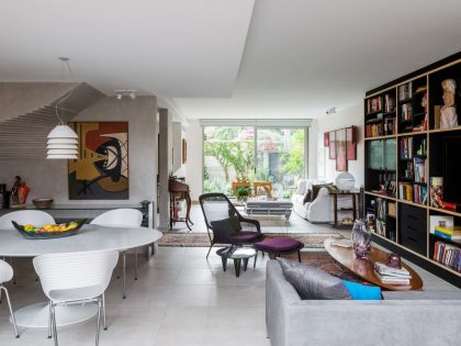 A Spacious Contemporary Home with an Exposed Concrete Box in São Paulo, Brazil by Rocco Arquitetos (7)