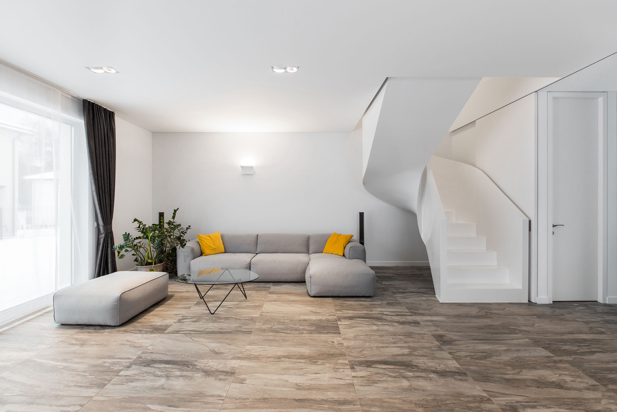 A Spacious Semi-Detached House with Minimalist Interior in Vilnius by YCL Studio (1)