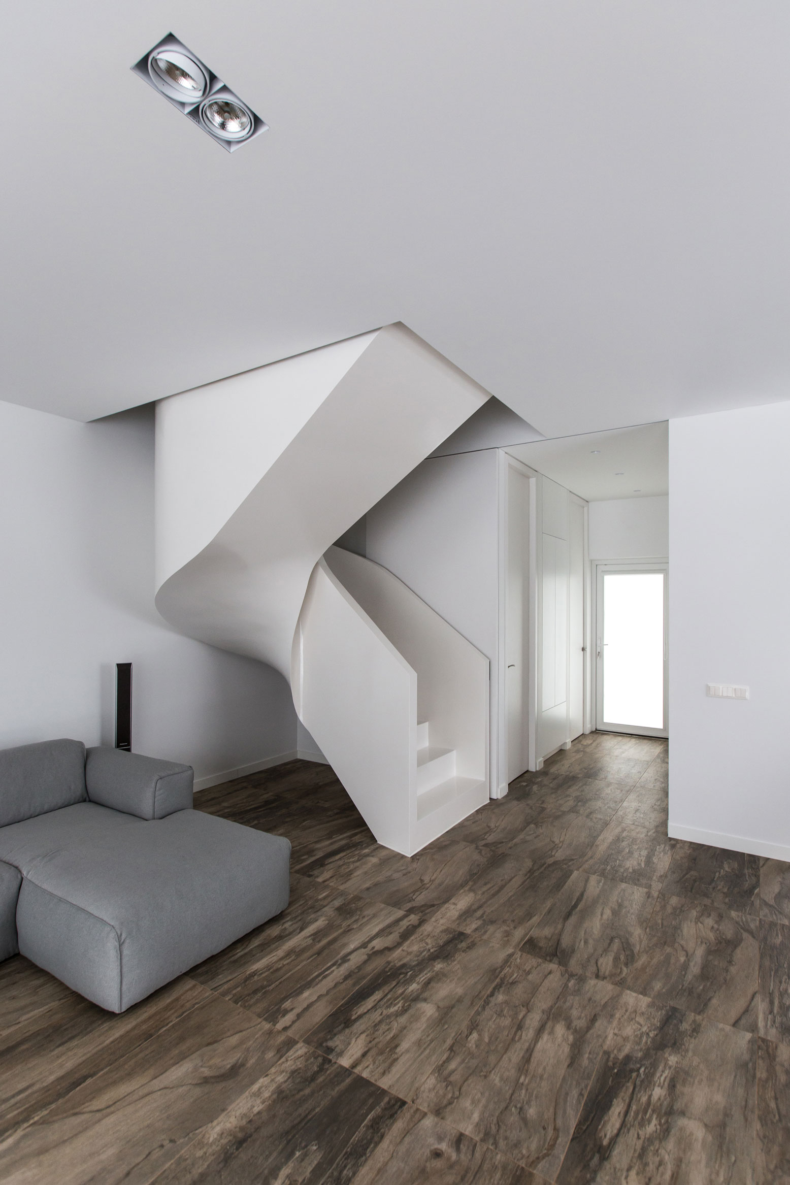A Spacious Semi-Detached House with Minimalist Interior in Vilnius by YCL Studio (2)