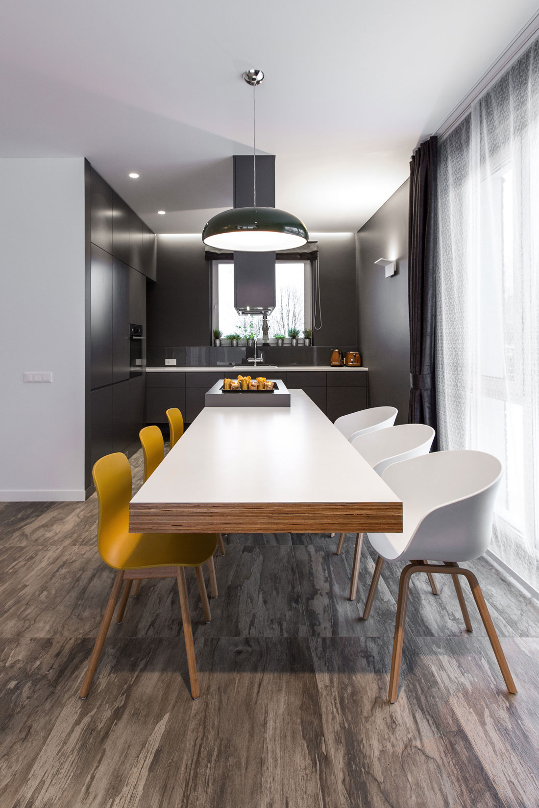 A Spacious Semi-Detached House with Minimalist Interior in Vilnius by YCL Studio (6)