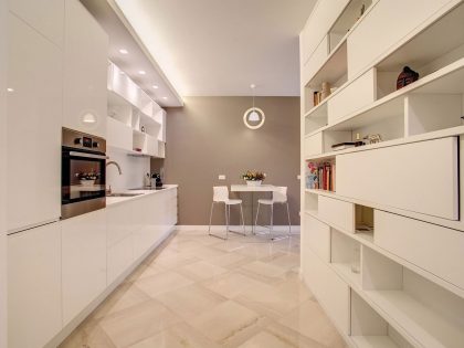 A Spacious, Stylish and Bright Contemporary Apartment in Rome, Italy by MOB ARCHITECTS (10)