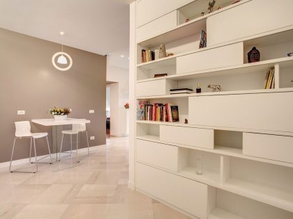 A Spacious, Stylish and Bright Contemporary Apartment in Rome, Italy by MOB ARCHITECTS (12)