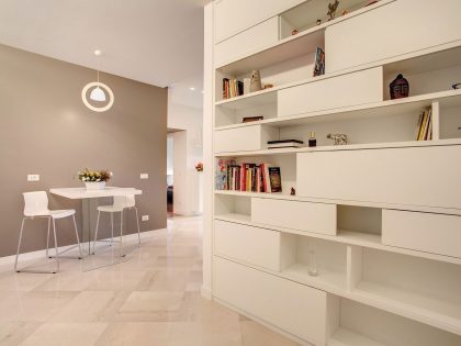 A Spacious, Stylish and Bright Contemporary Apartment in Rome, Italy by MOB ARCHITECTS (12)