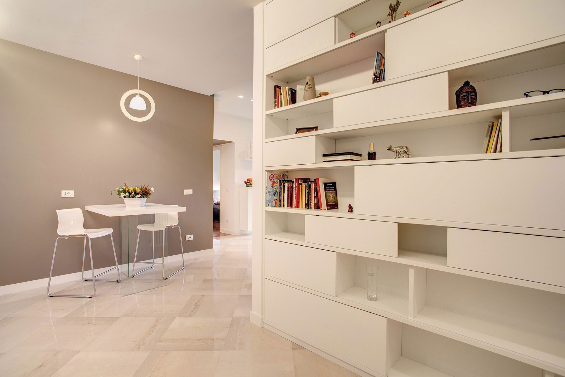 A Spacious, Stylish and Bright Contemporary Apartment in Rome, Italy by MOB ARCHITECTS (12)
