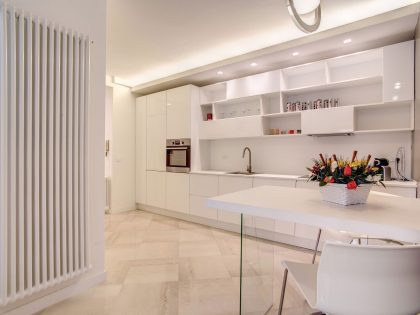 A Spacious, Stylish and Bright Contemporary Apartment in Rome, Italy by MOB ARCHITECTS (7)