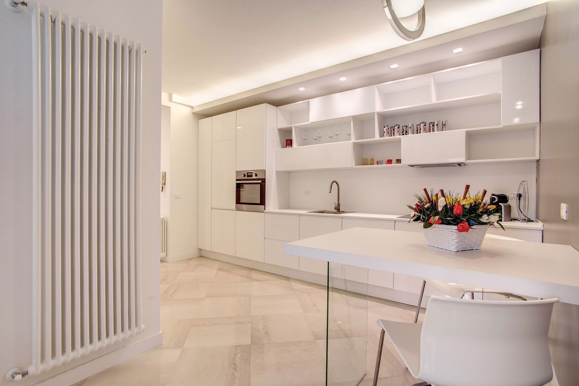 A Spacious, Stylish and Bright Contemporary Apartment in Rome, Italy by MOB ARCHITECTS (7)