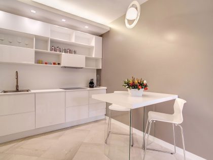 A Spacious, Stylish and Bright Contemporary Apartment in Rome, Italy by MOB ARCHITECTS (8)