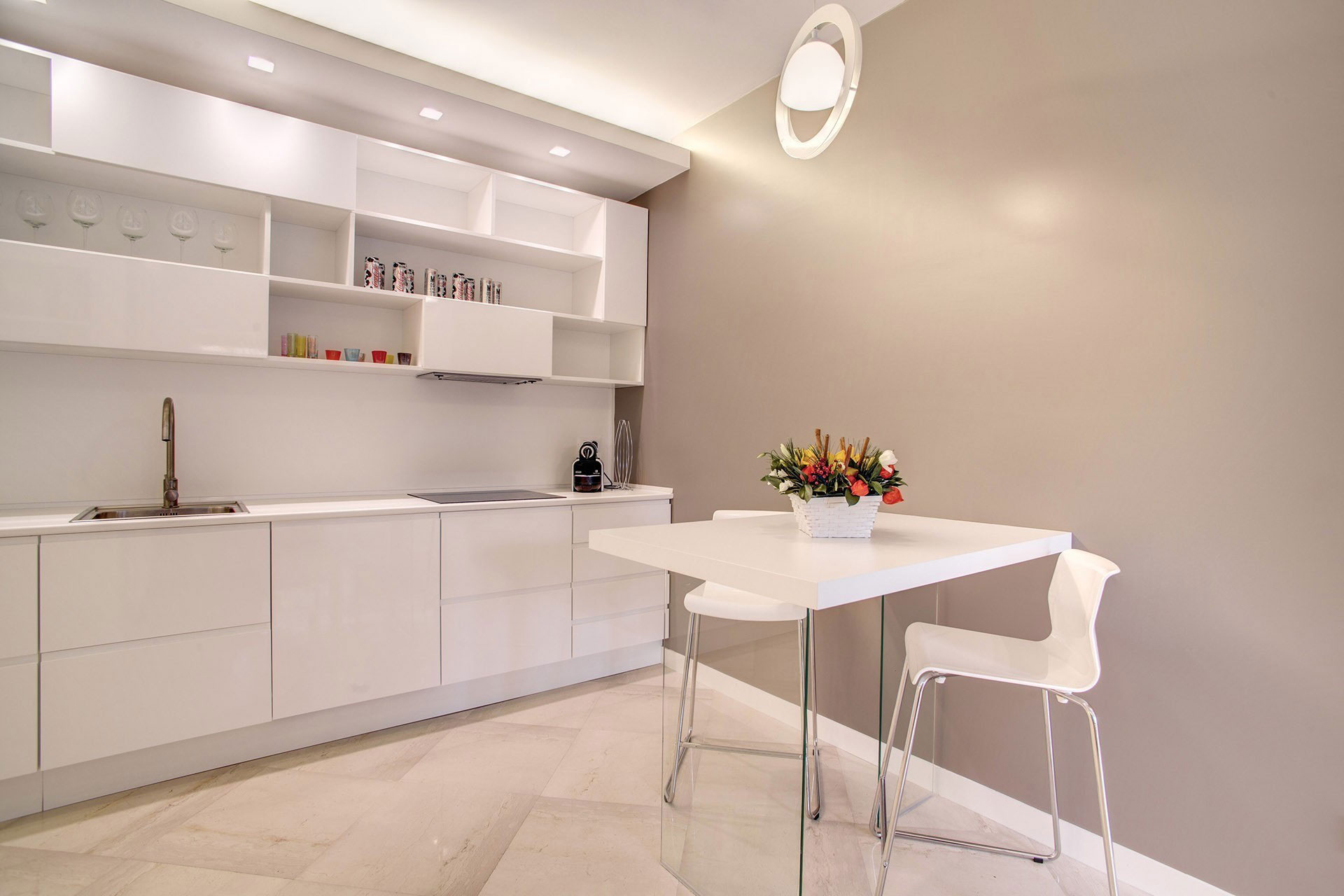 A Spacious, Stylish and Bright Contemporary Apartment in Rome, Italy by MOB ARCHITECTS (8)