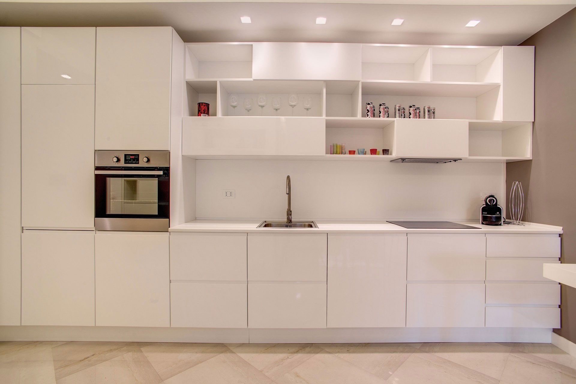 A Spacious, Stylish and Bright Contemporary Apartment in Rome, Italy by MOB ARCHITECTS (9)