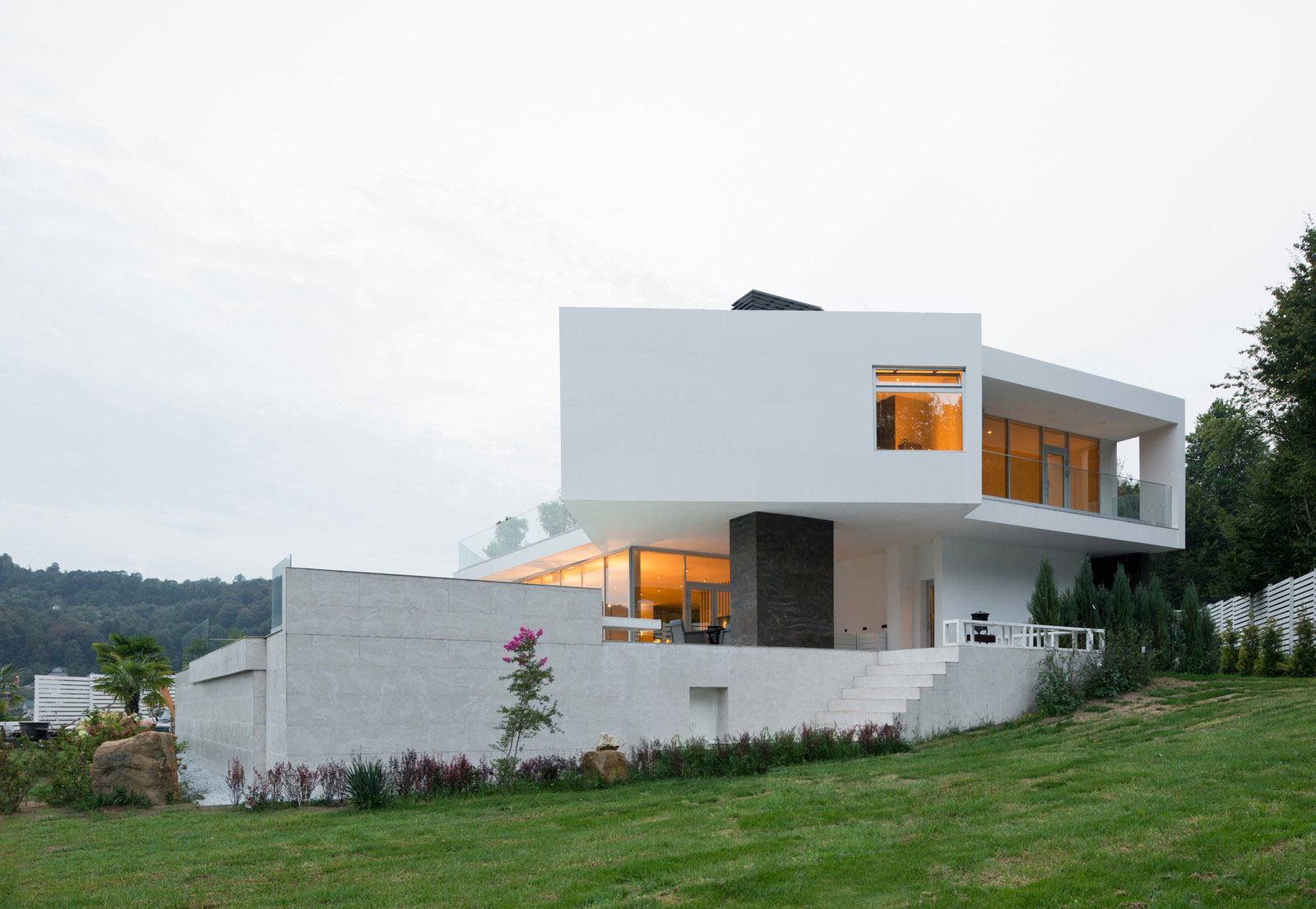 A Spacious and Elegant Contemporary Home in the Mountains near Sochi, Russia by Alexandra Fedorova (24)
