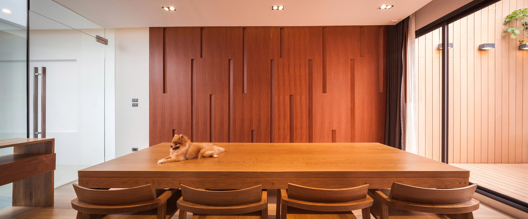 A Spacious and Stylish Modern House for a Big Family in Suriya Wong, Thailand by IDIN Architects (22)