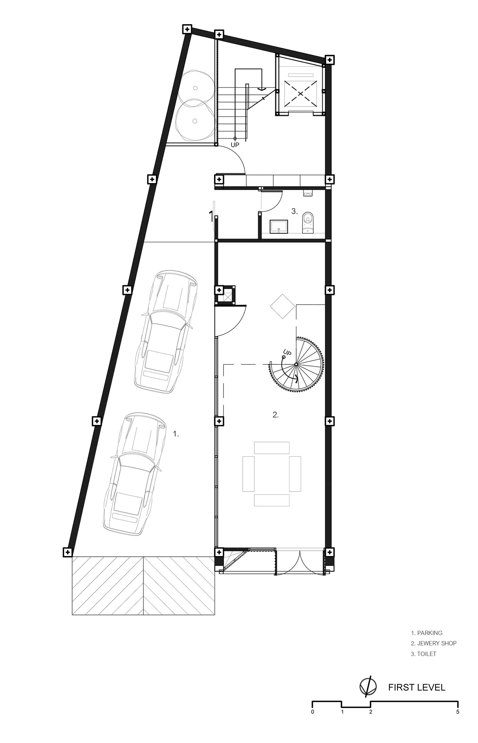 A Spacious and Stylish Modern House for a Big Family in Suriya Wong, Thailand by IDIN Architects (31)
