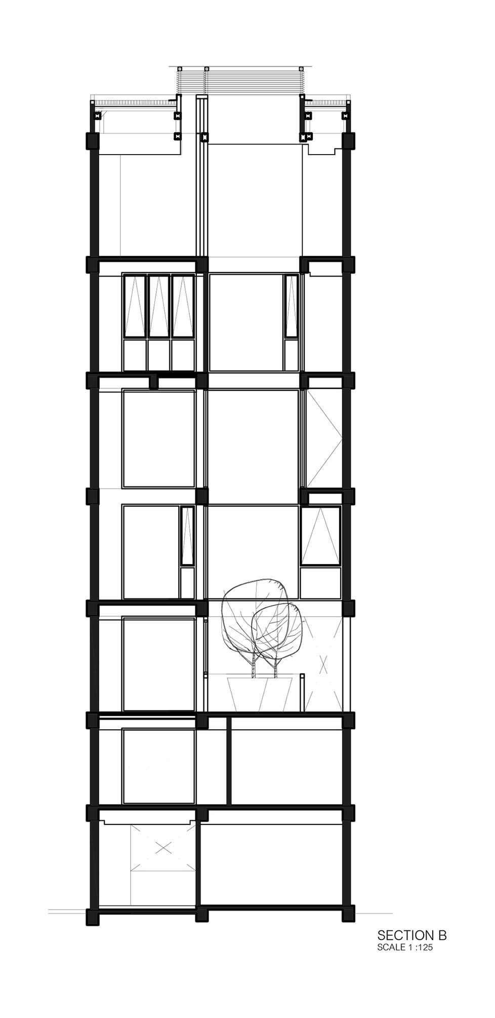 A Spacious and Stylish Modern House for a Big Family in Suriya Wong, Thailand by IDIN Architects (41)