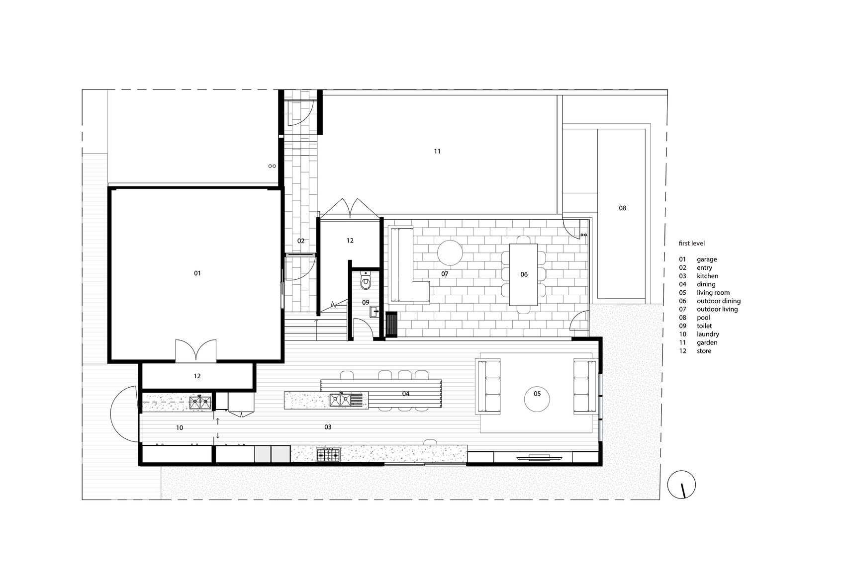 A Spacious and Stylish Summer Home with Beautiful Terrace in Brisbane by Joe Adsett Architects (18)