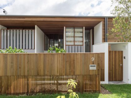 A Spacious and Stylish Summer Home with Beautiful Terrace in Brisbane by Joe Adsett Architects (2)