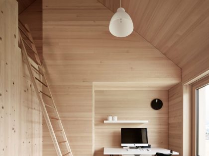 A Spectacular Wooden House Surrounded by a Picturesque Forest in Egg, Austria by Innauer-Matt Architekten (10)