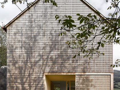 A Spectacular Wooden House Surrounded by a Picturesque Forest in Egg, Austria by Innauer-Matt Architekten (2)