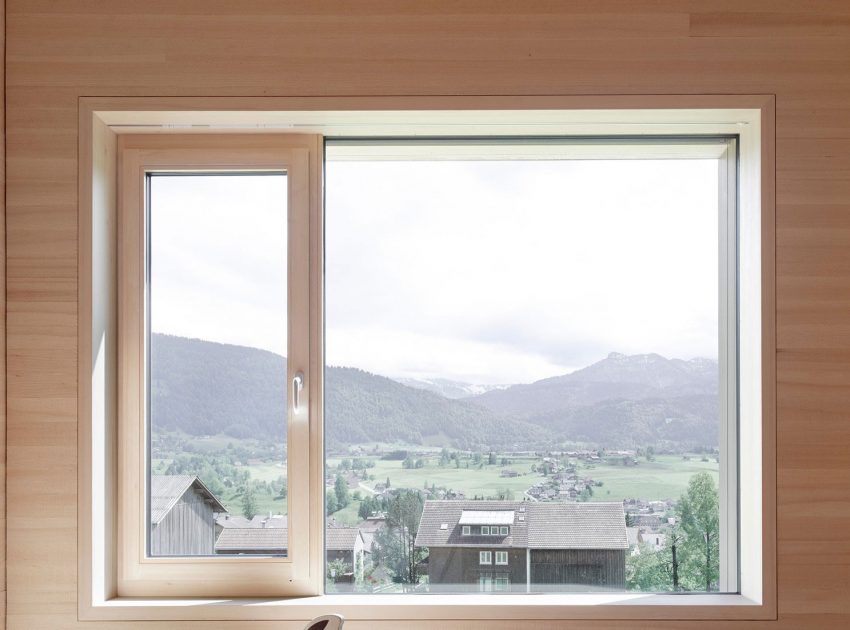 A Spectacular Wooden House Surrounded by a Picturesque Forest in Egg, Austria by Innauer-Matt Architekten (8)