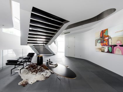 A Spectacular and Dramatic Home with Sophisticated and Spacious Interior in Trigg, Australia by Hillam Architects (3)