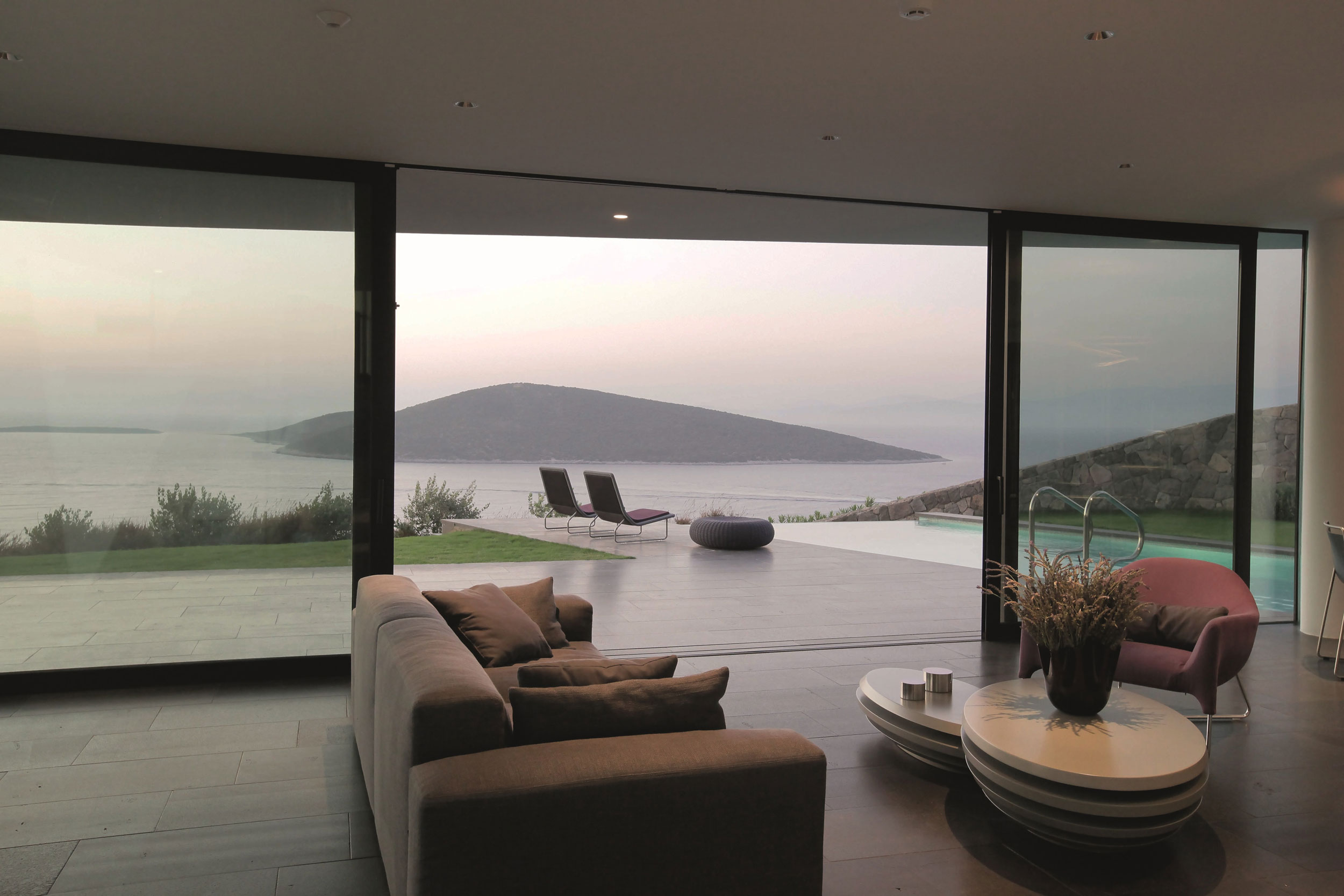 A Striking Contemporary Home Overlooking the Hebil Bay in Bodrum, Turkey by Aytaç Architects (16)