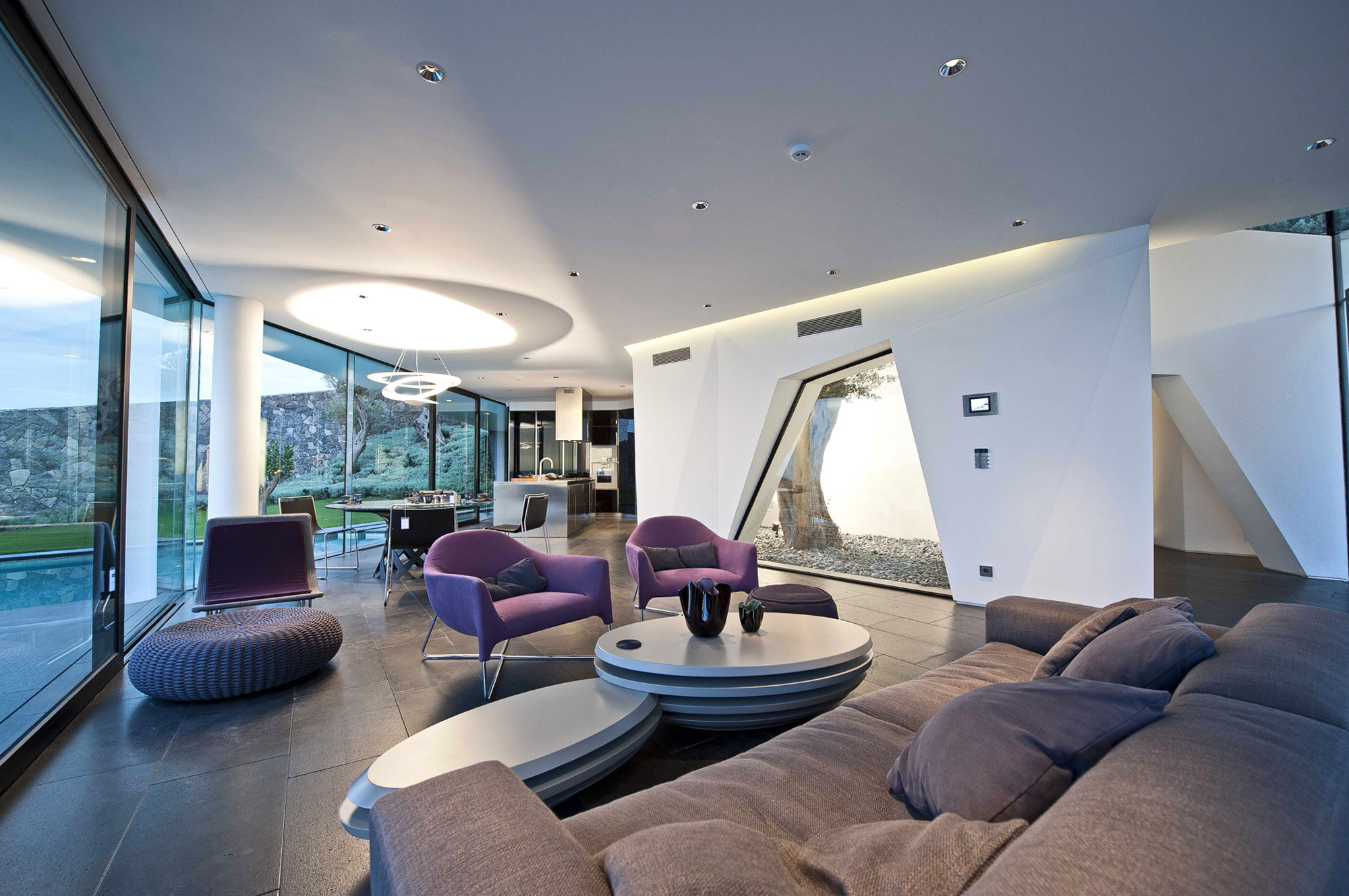 A Striking Contemporary Home Overlooking the Hebil Bay in Bodrum, Turkey by Aytaç Architects (17)