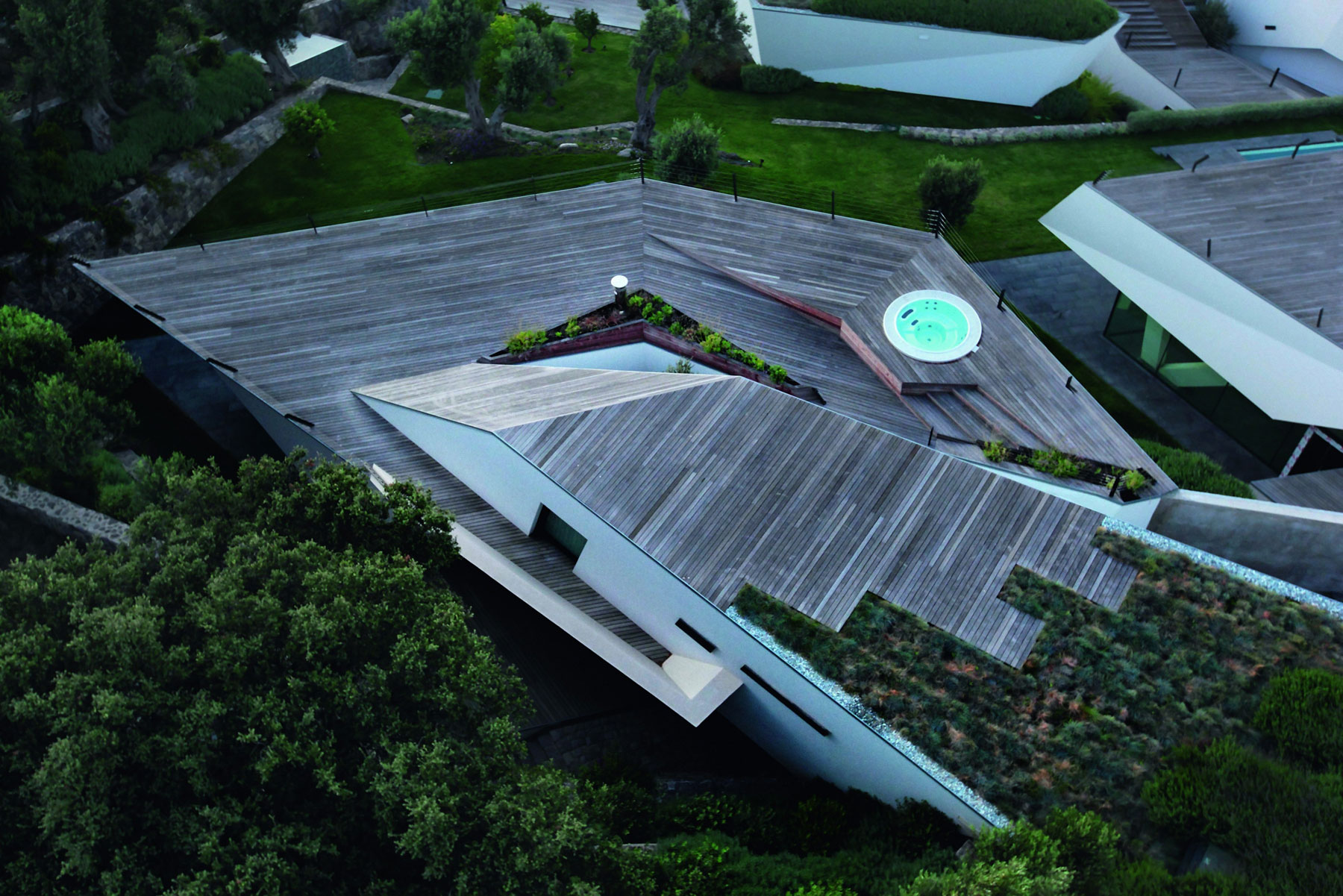 A Striking Contemporary Home Overlooking the Hebil Bay in Bodrum, Turkey by Aytaç Architects (8)