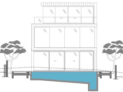 A Striking Contemporary Home with Elegant Features in Ramat Gan by Pitsou Kedem Architects (53)