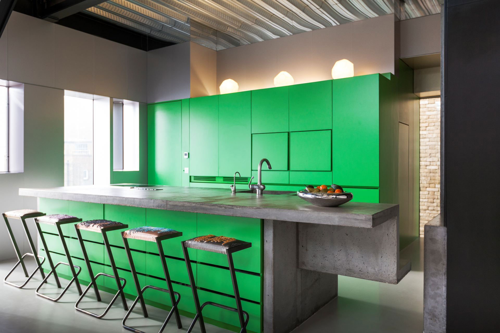 A Striking Contemporary Home with Fascinating Interiors in London, England by Adjaye Associates (4)