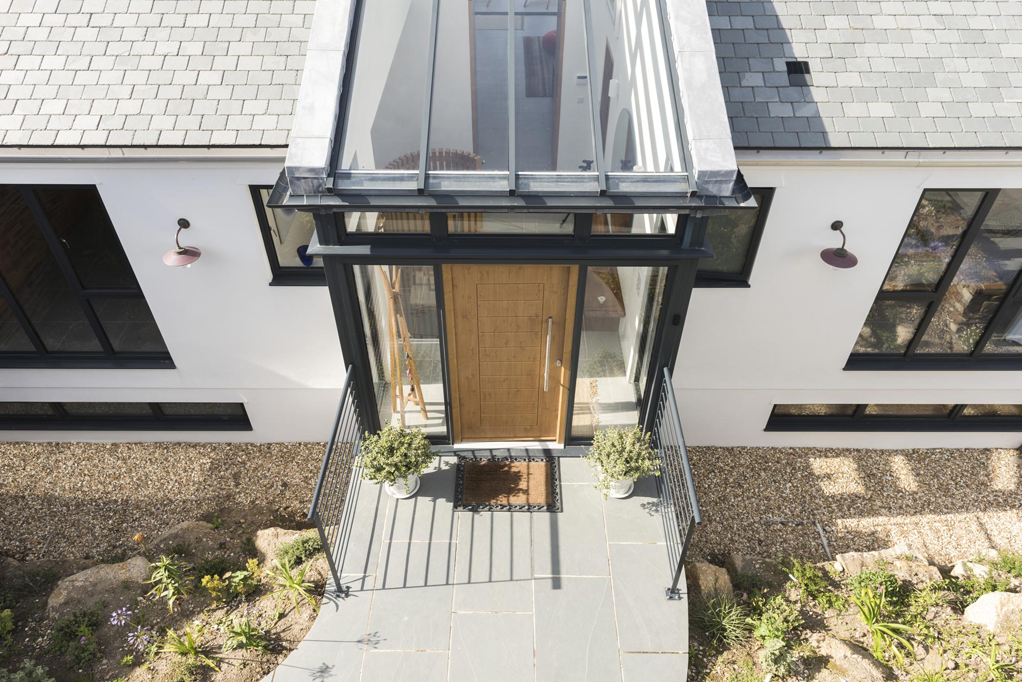 A Striking Modern Stone House with Luminous Interior and Sea Views in Sennen Cove by Laurence Associates (12)