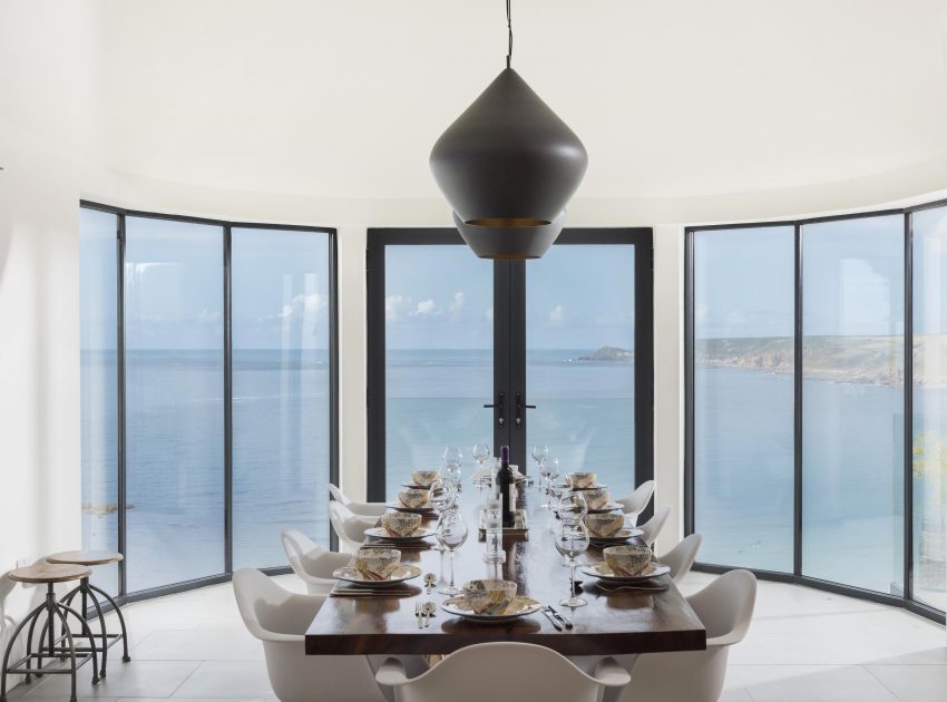 A Striking Modern Stone House with Luminous Interior and Sea Views in Sennen Cove by Laurence Associates (19)