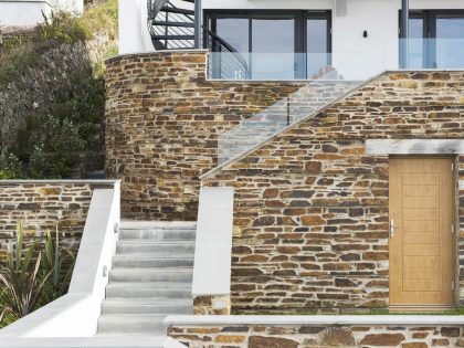 A Striking Modern Stone House with Luminous Interior and Sea Views in Sennen Cove by Laurence Associates (2)