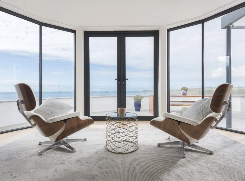A Striking Modern Stone House with Luminous Interior and Sea Views in Sennen Cove by Laurence Associates (24)