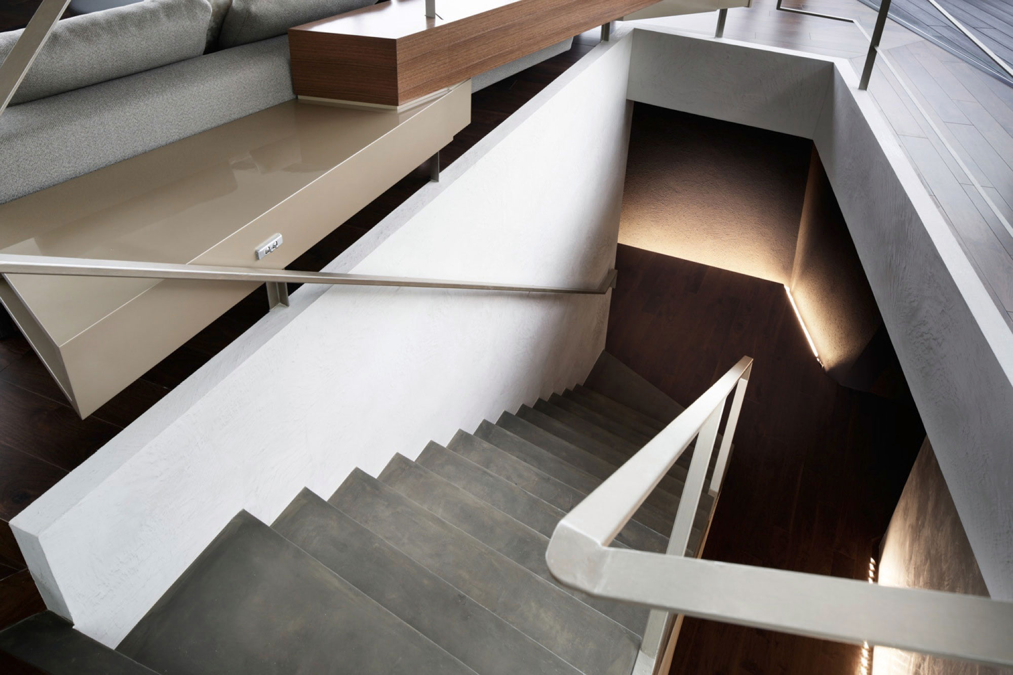 A Striking and Beautiful Geometric Home with Unique Angular walls in Meguro, Japan by ARTechnic Architects (13)