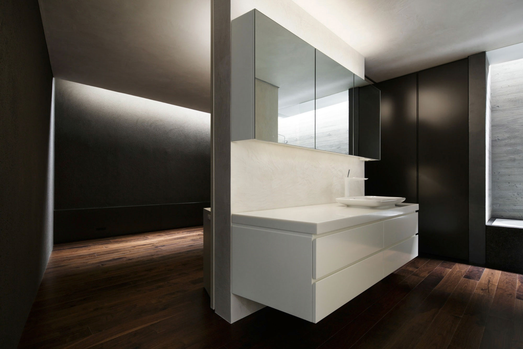 A Striking and Beautiful Geometric Home with Unique Angular walls in Meguro, Japan by ARTechnic Architects (15)